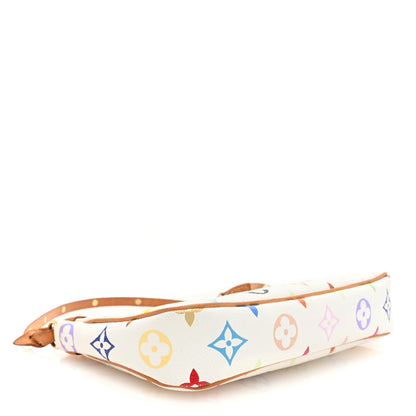 Louis Vuitton Monogram Multicolor Pochette Accessories White 4 of 9