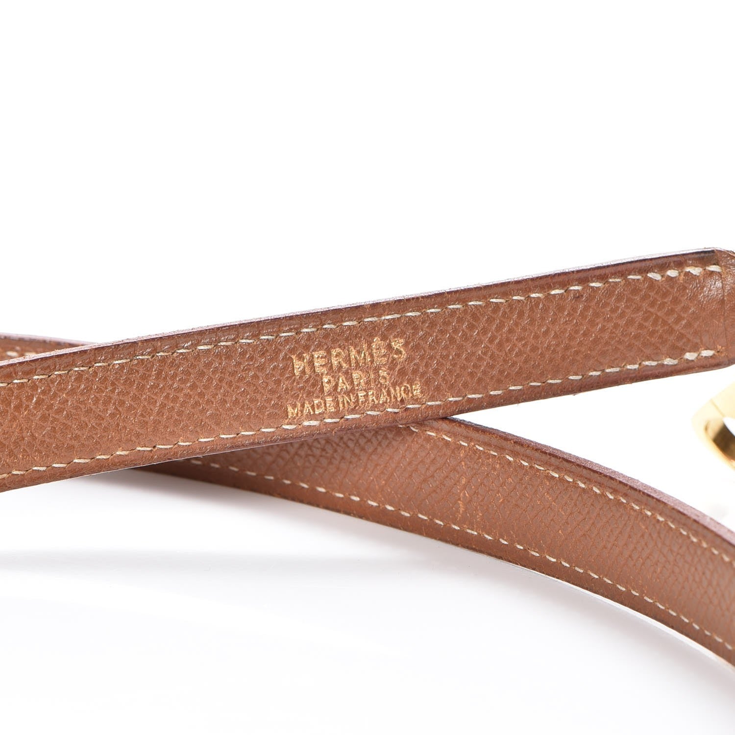 Hermes Courchevel Kelly Retourne 32 Gold 16 of 34