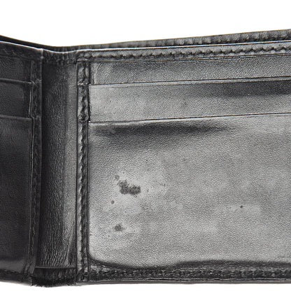 Gucci GG Supreme Monogram Fox Bi-Fold Wallet Black Grey 8 of 10