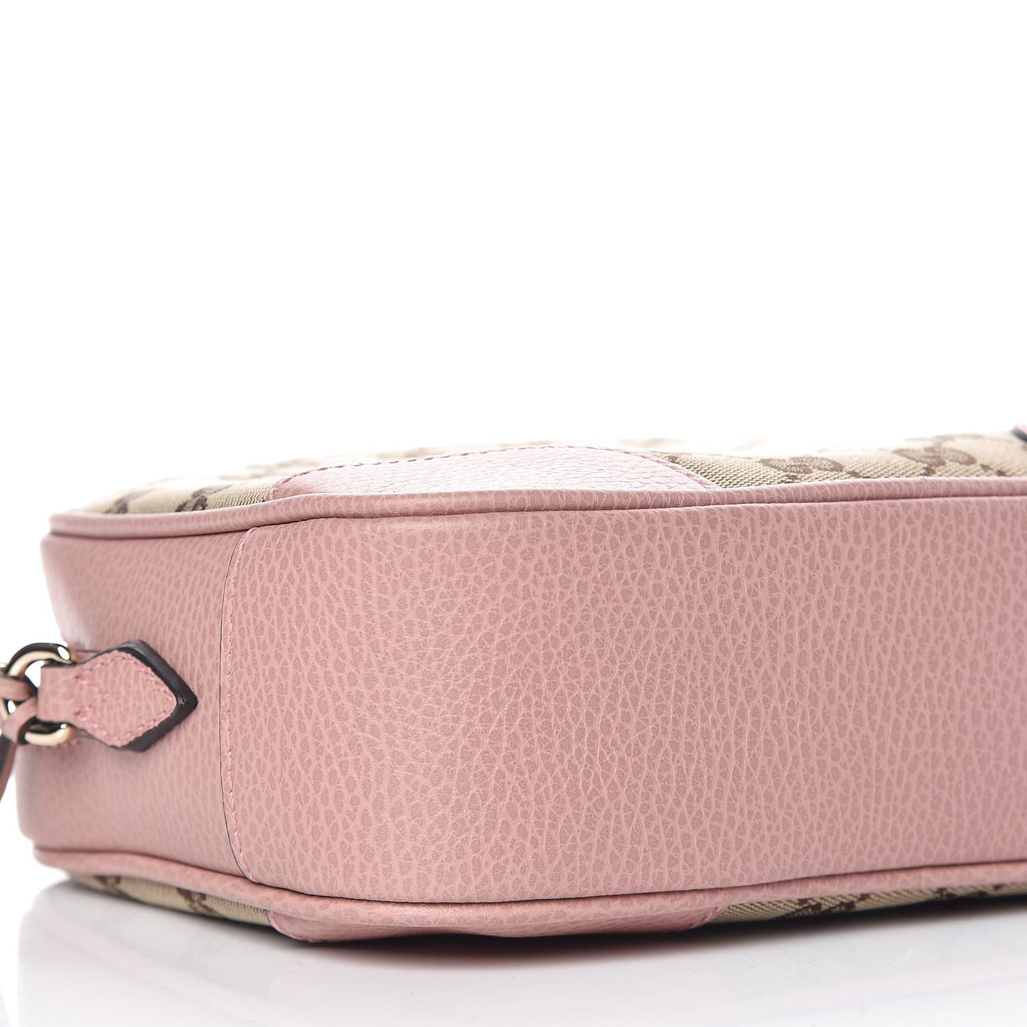 Monogram Mini Bree Messenger Bag Beige Soft Pink