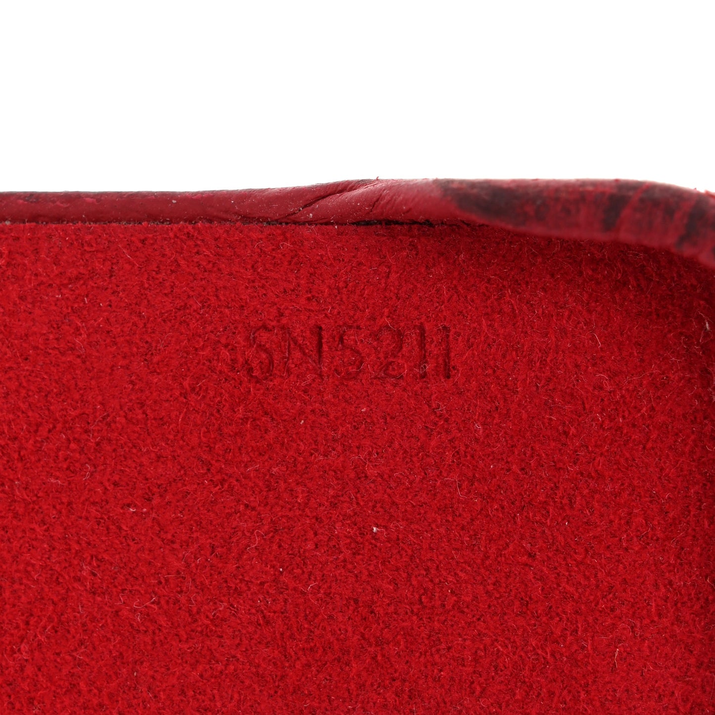 Monogram Pallas iPhone 13 Pro Bumper Scarlet