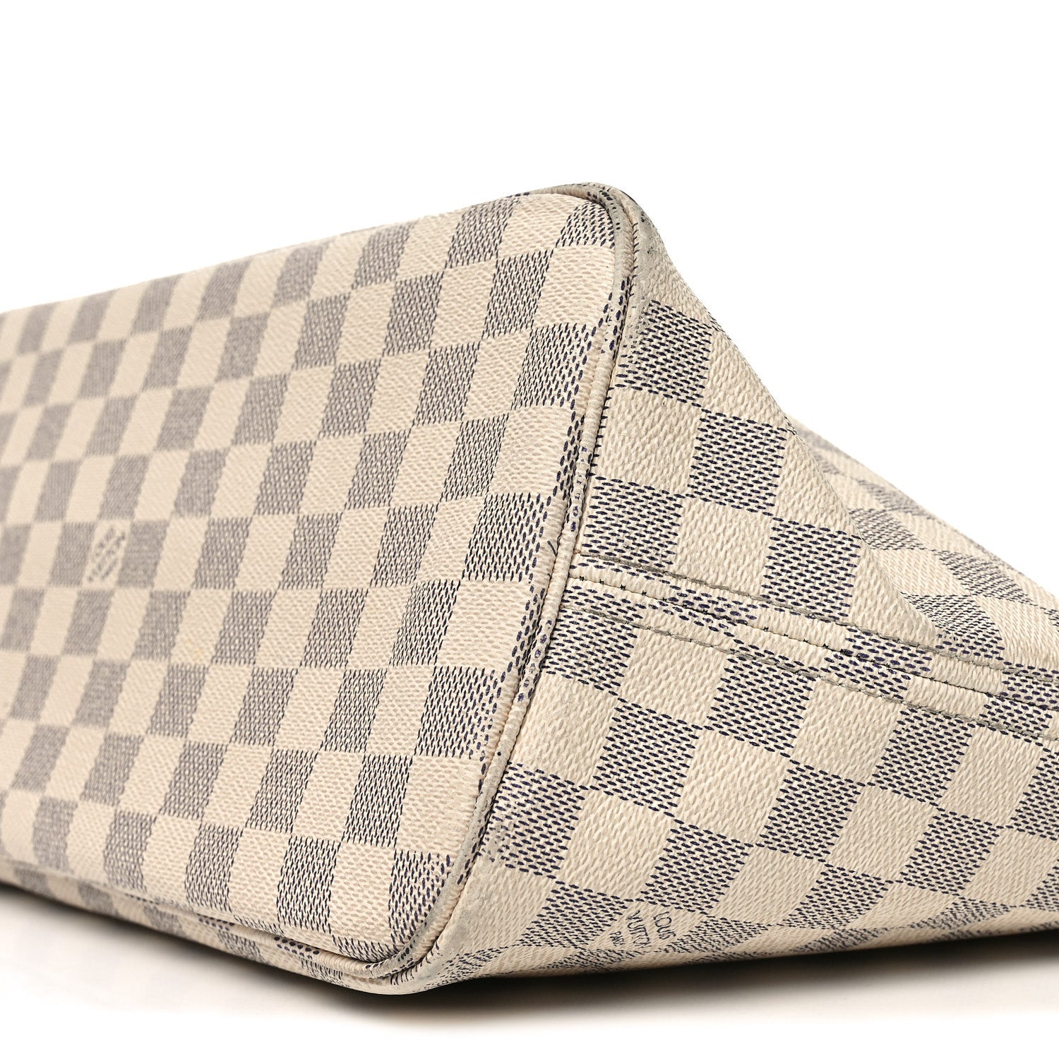 Louis Vuitton Damier Azur Neo Neverfull MM Rose Ballerine 8 of 9