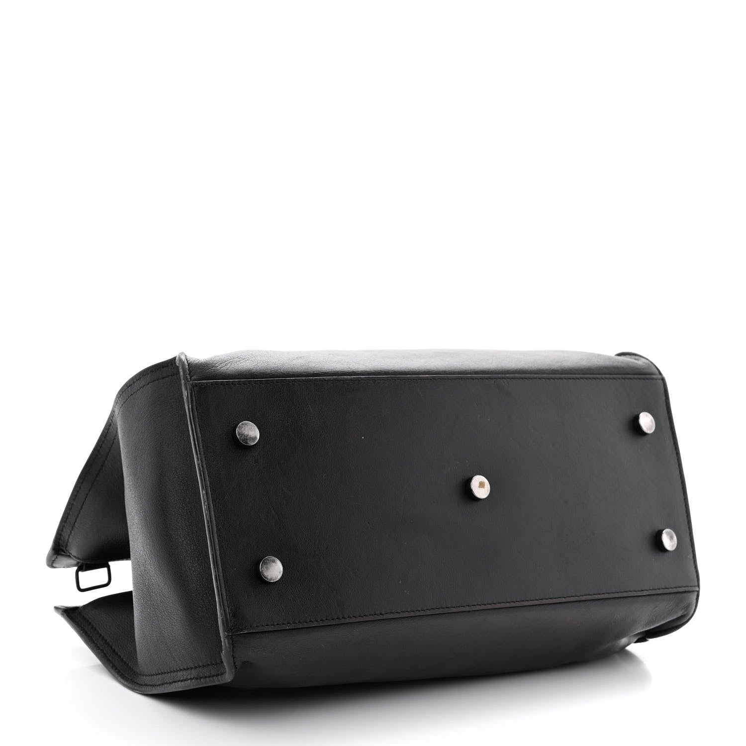 Saint Laurent Calfskin Small Monogram Cabas Black 4 of 17