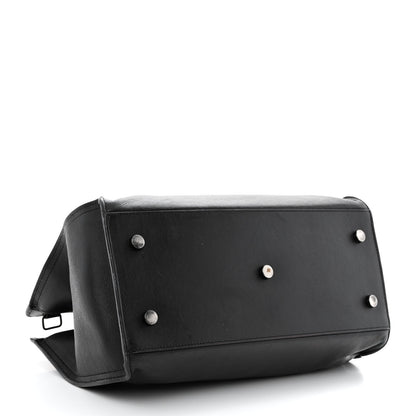 Saint Laurent Calfskin Small Monogram Cabas Black 4 of 17