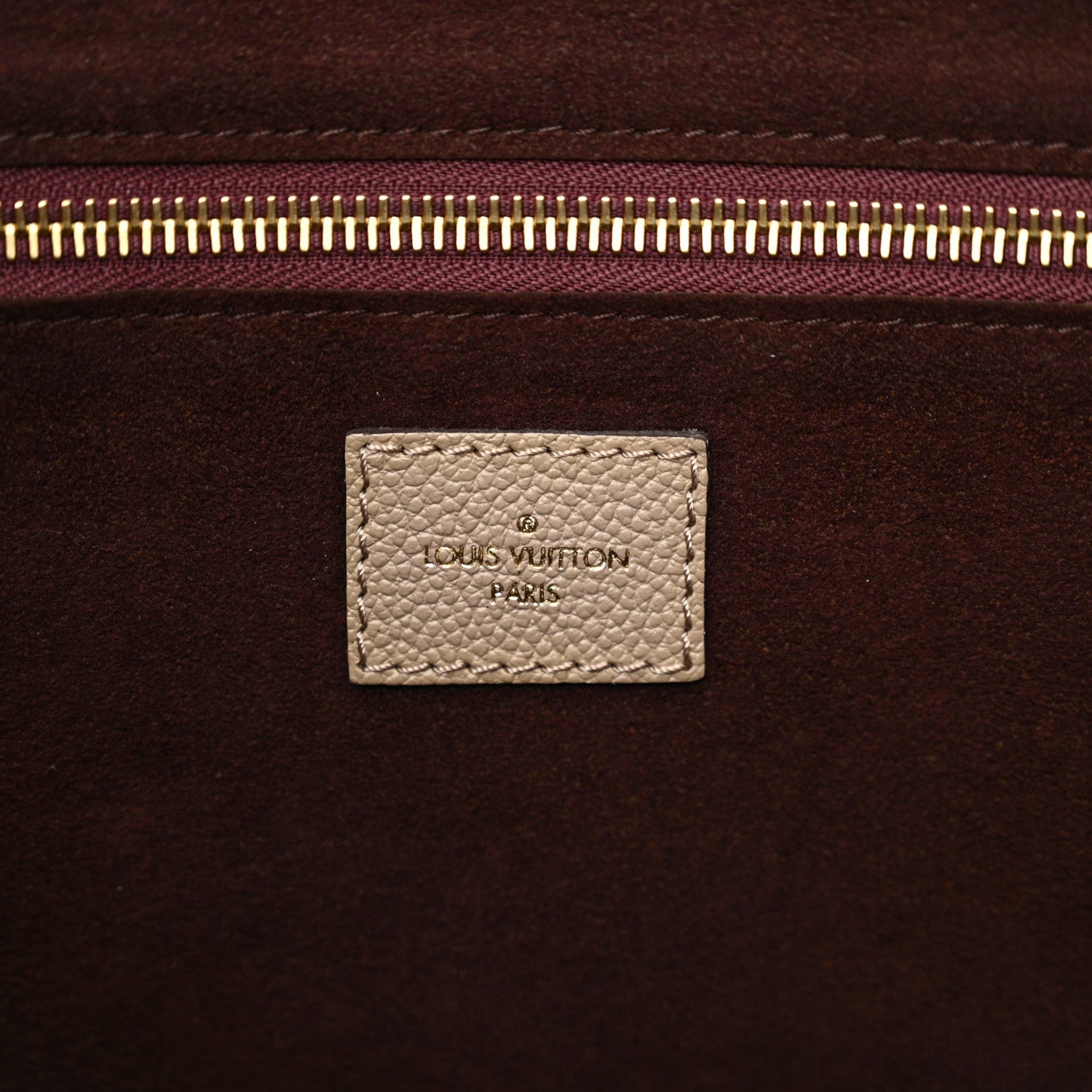 Louis Vuitton Empreinte Monogram Giant Neverfull MM Tourterelle 7 of 12