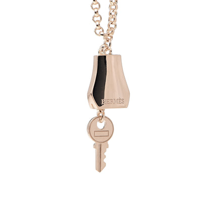 Hermes 18K Rose Gold PM Kelly Clochette Bracelet SH 5 of 6