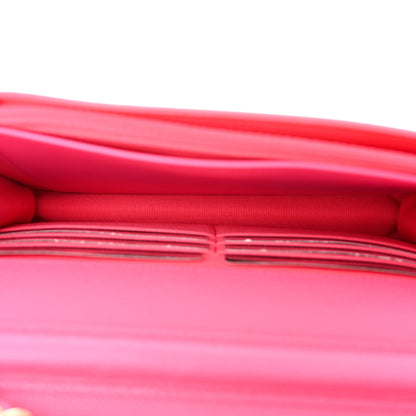 Chanel Caviar Quilted Wallet on Chain WOC Fuchsia 5 of 11
