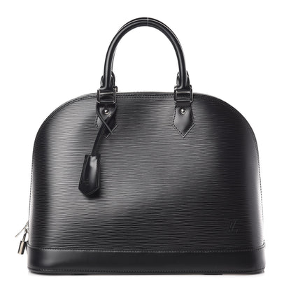 Louis Vuitton Epi Alma MM Black 1 of 12