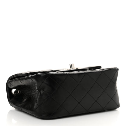 Chanel Lambskin Quilted Mini Square Flap Black 4 of 14