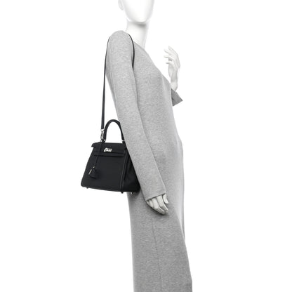 Hermes Togo Kelly Retourne 25 Black 2 of 10