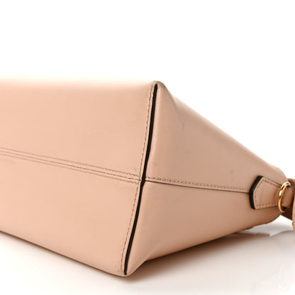 Fendi Vitello King Logo Embossed Medium By The Way Boston Bag Light Rose 9 of 13