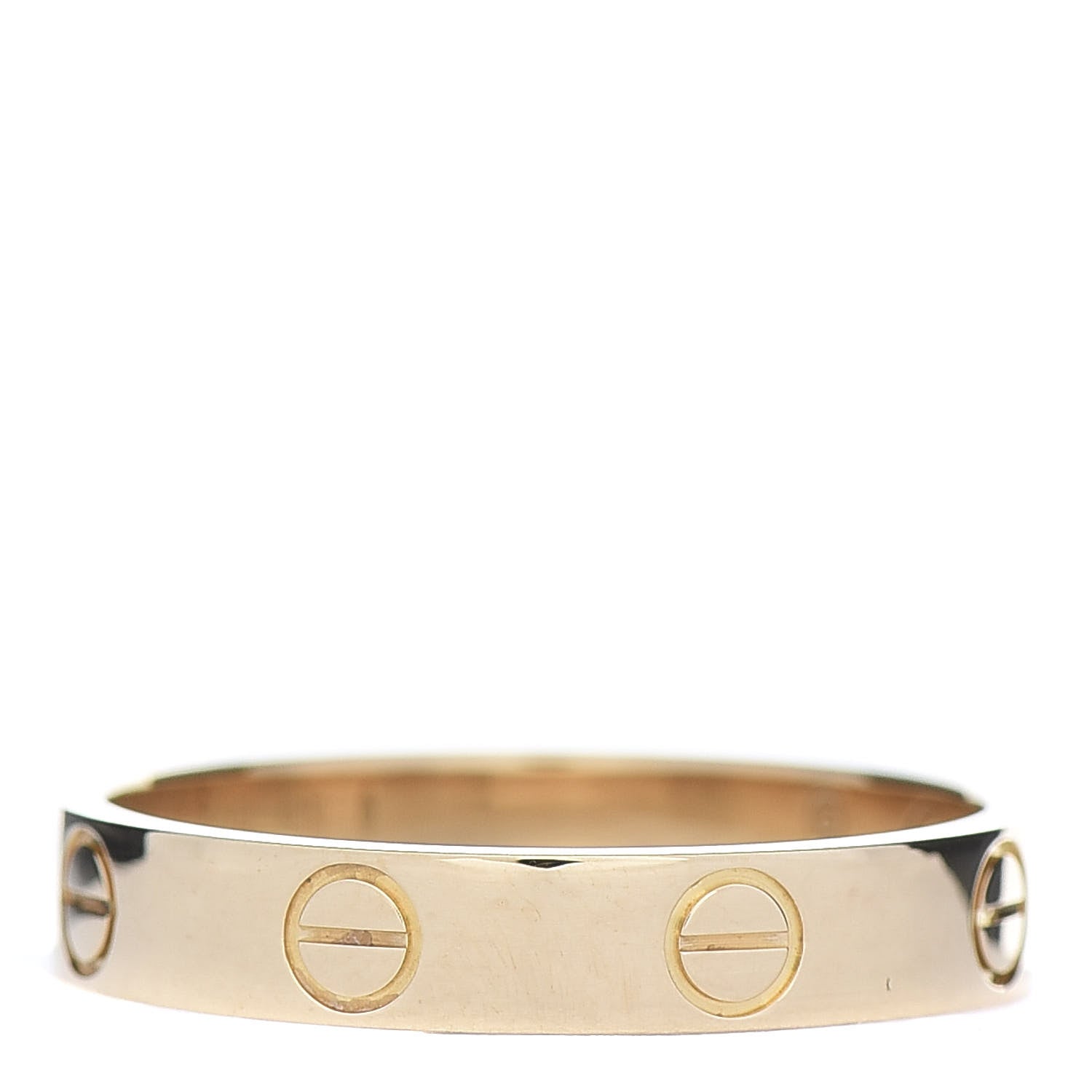 Cartier 18K Yellow Gold 3.5mm LOVE Wedding Band Ring 54 7 3 of 5