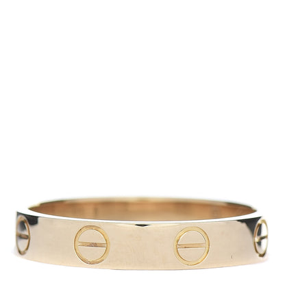Cartier 18K Yellow Gold 3.5mm LOVE Wedding Band Ring 54 7 3 of 5