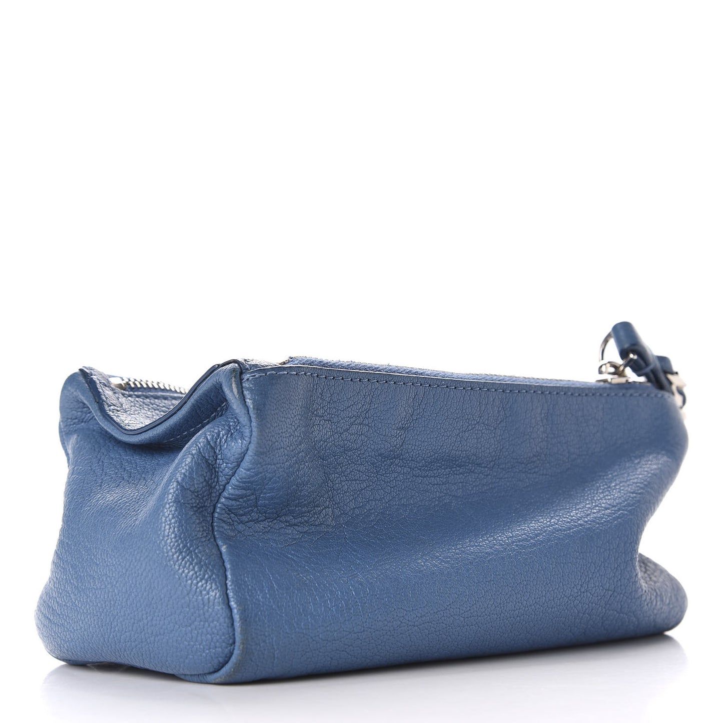 Sugar Goatskin Pandora Wristlet Medium Blue