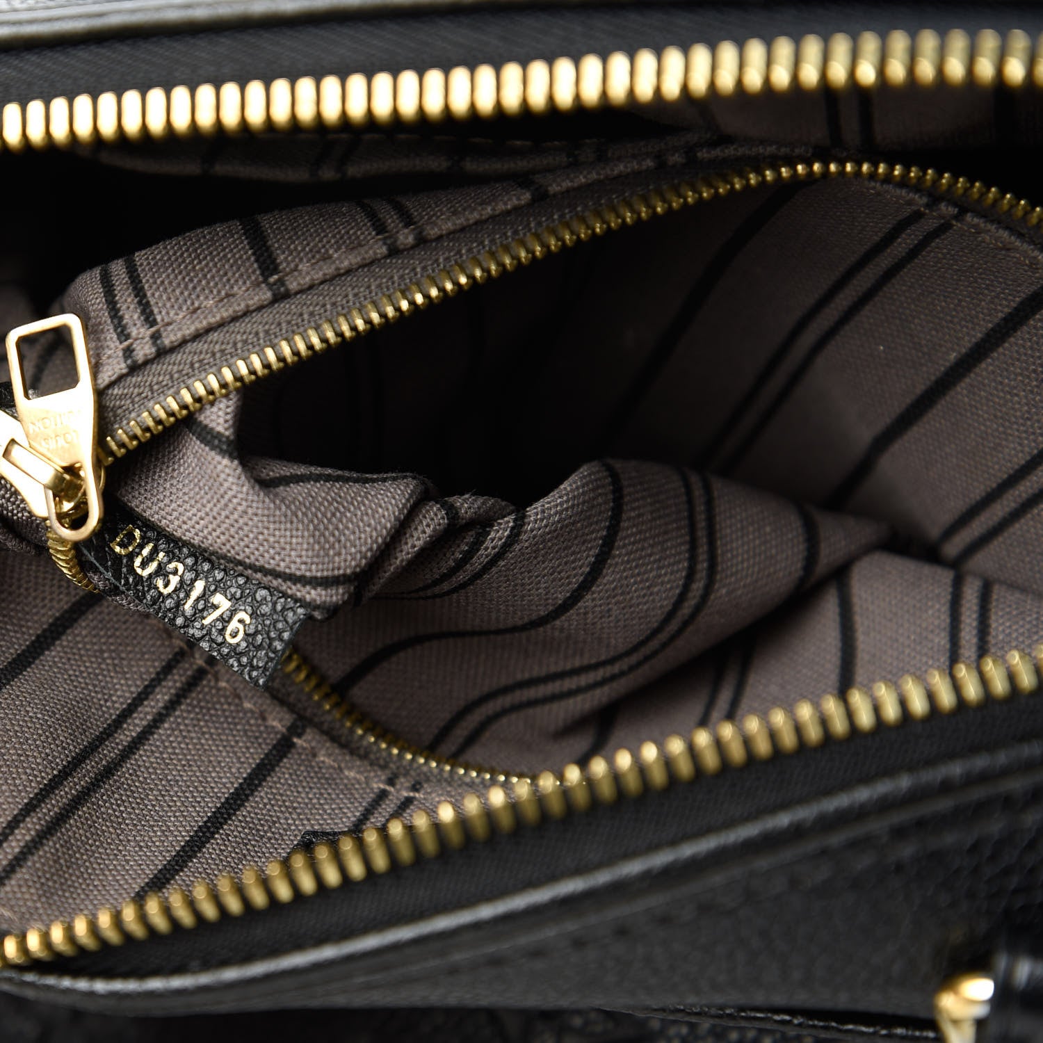 Louis Vuitton Empreinte Speedy Bandouliere 25 NM Black 9 of 10