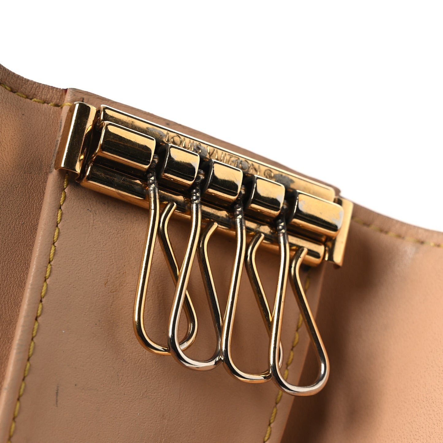 Monogram Multicolor Multicles 4 Key Holder White