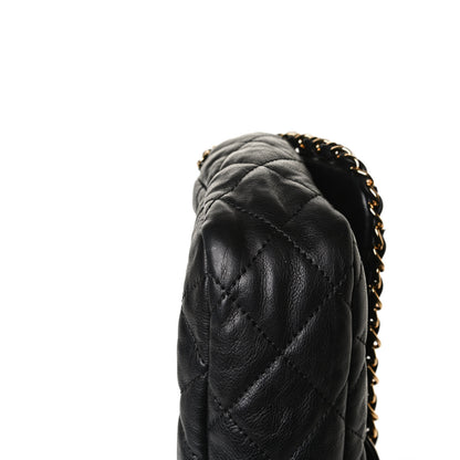 Chanel Calfskin Quilted Medium Chain Me Flap Black 14 of 16