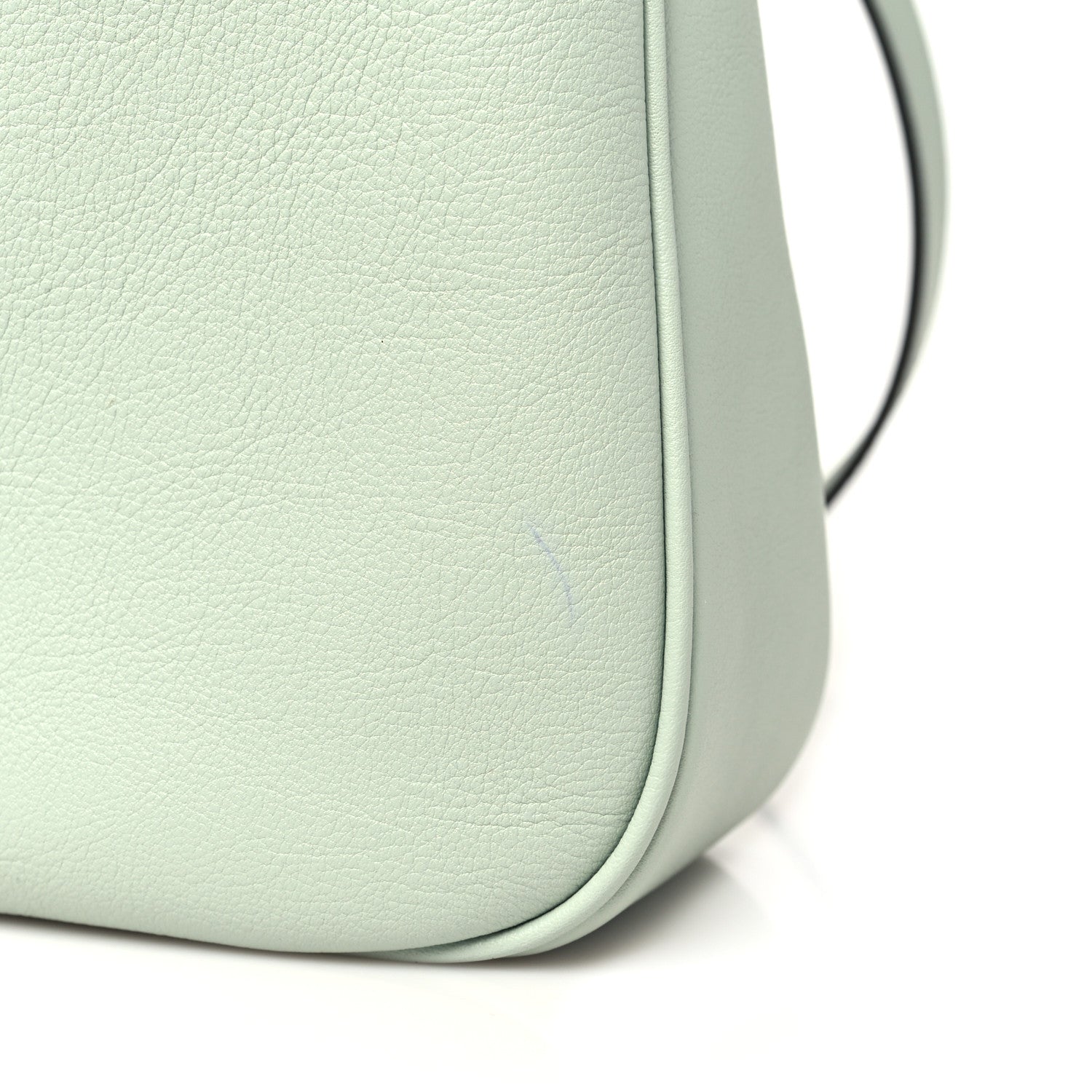 Gucci Softy Wonka Textured Dollar Calfskin Medium Diana Shoulder Bag Salvy Green 11 of 11