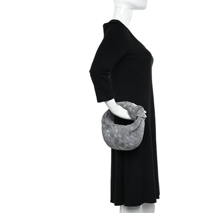 Bottega Veneta Suede Intrecciato Mini Jodie Thunder 2 of 11