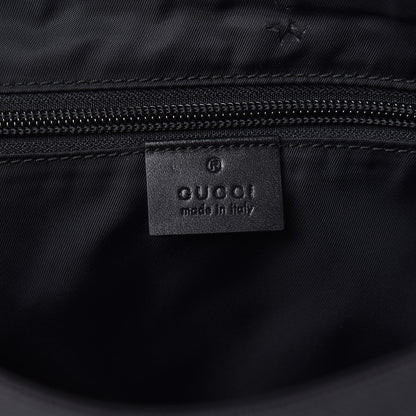 Gucci Techno Canvas Web Large Flap Messenger Bag Black 5 of 9