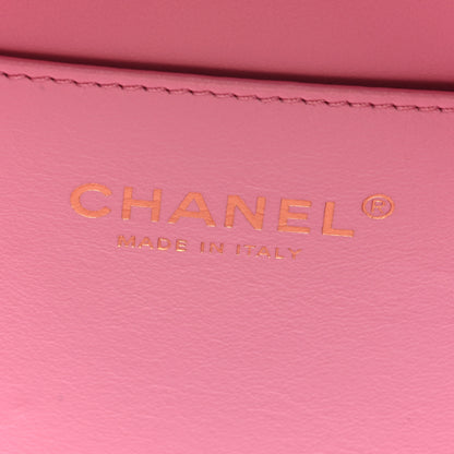 Chanel Caviar Quilted Pick Me Up Mini Vanity Case Pink 7 of 11