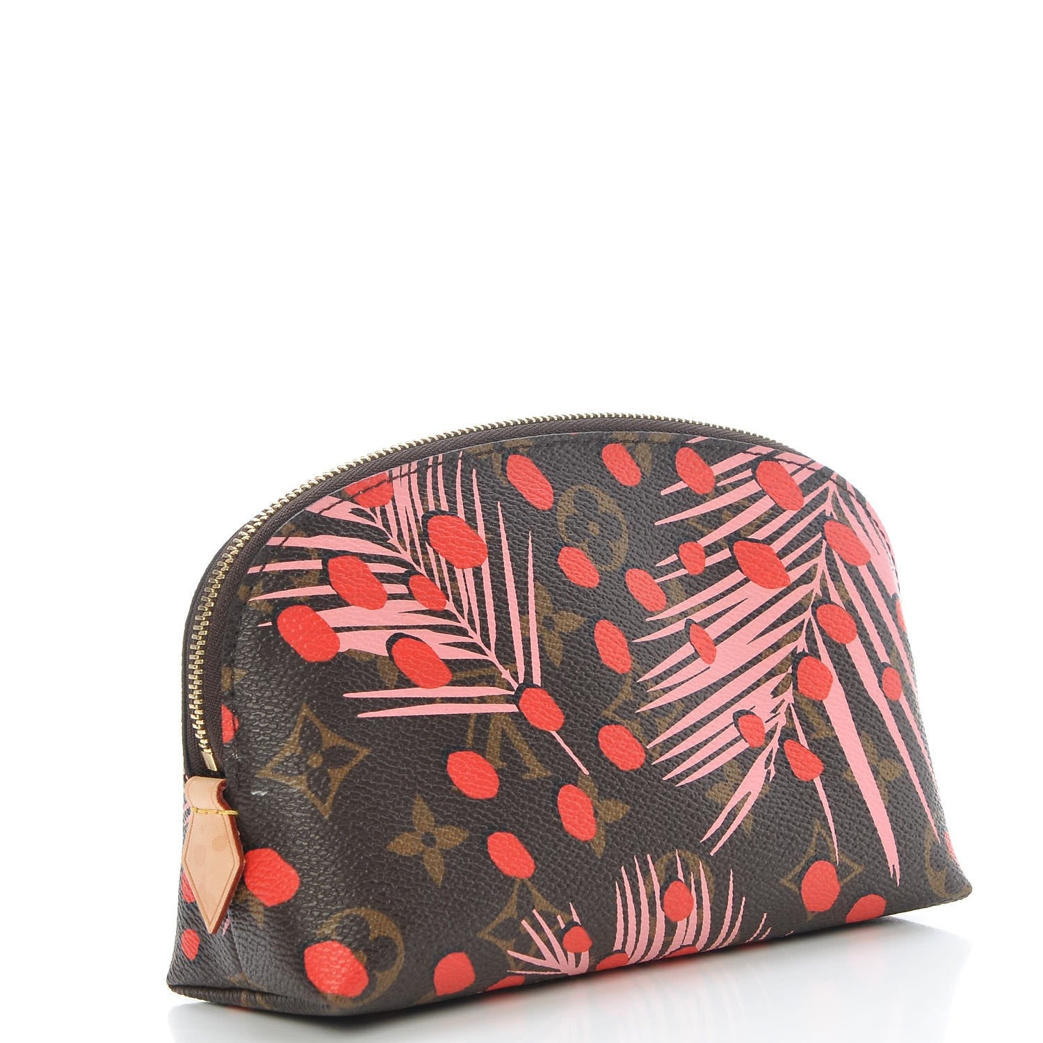 Louis Vuitton Monogram Jungle Dots Cosmetic Pouch Sugar Pink Poppy 3 of 7
