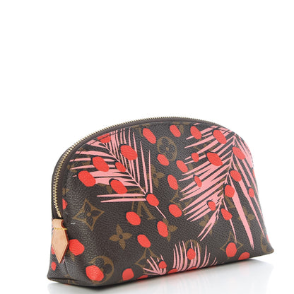Louis Vuitton Monogram Jungle Dots Cosmetic Pouch Sugar Pink Poppy 3 of 7