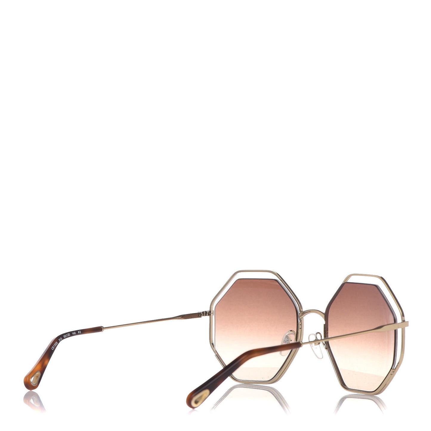 Octagonal Sunglasses CE132S Gold