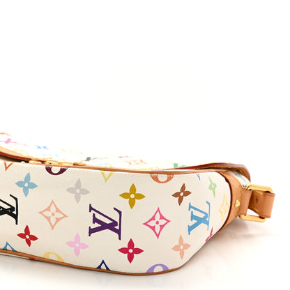 Louis Vuitton Monogram Multicolor Sologne White 9 of 15