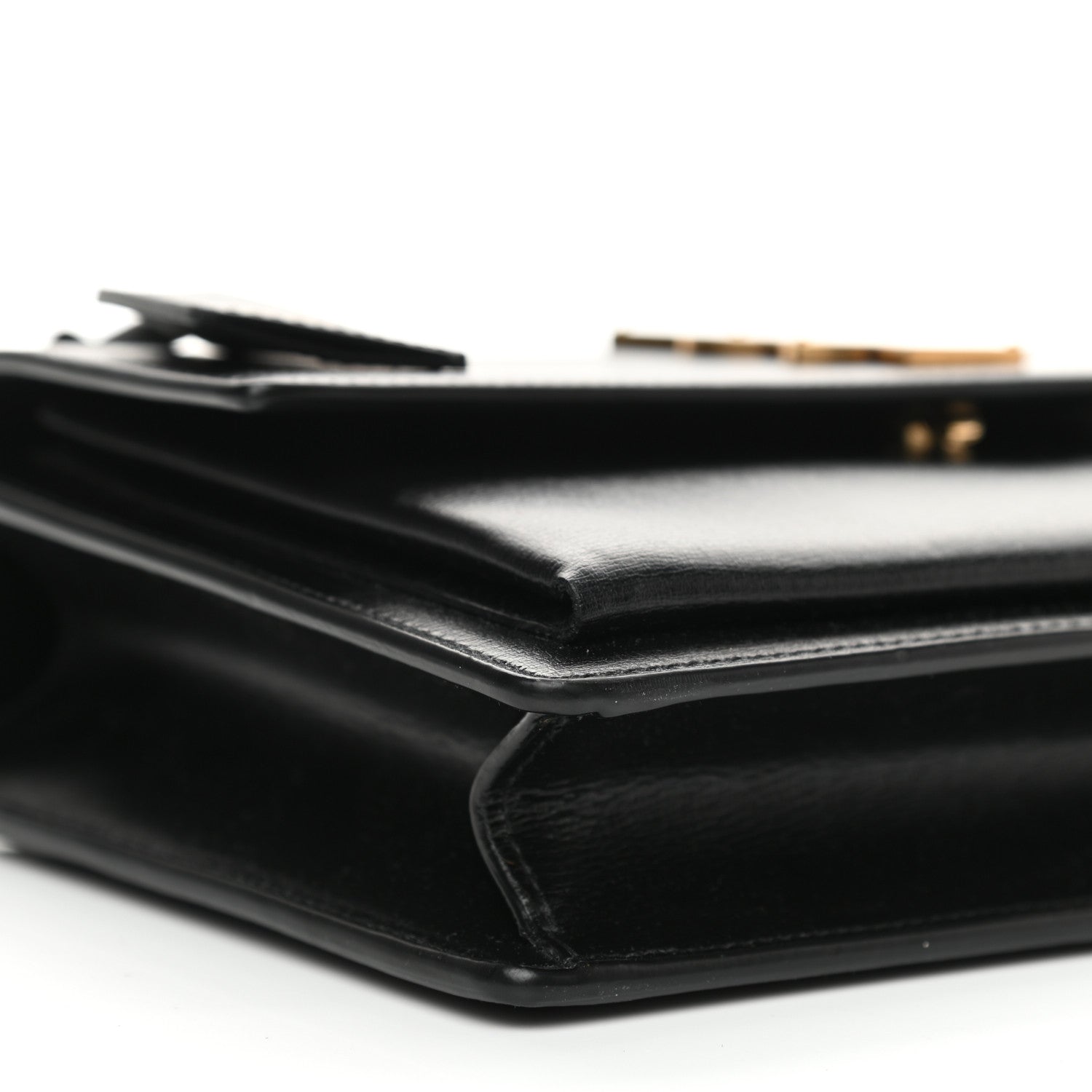 Saint Laurent Calfskin Medium Monogram Sunset Black 9 of 10