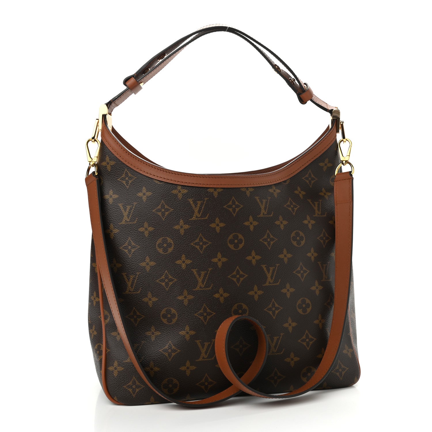 Louis Vuitton Reverse Monogram Dauphine Hobo MM 3 of 12