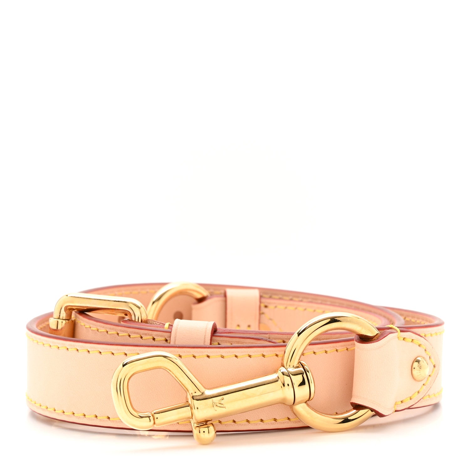 Louis Vuitton Vachetta 25mm Adjustable Shoulder Strap VVN 1 of 6