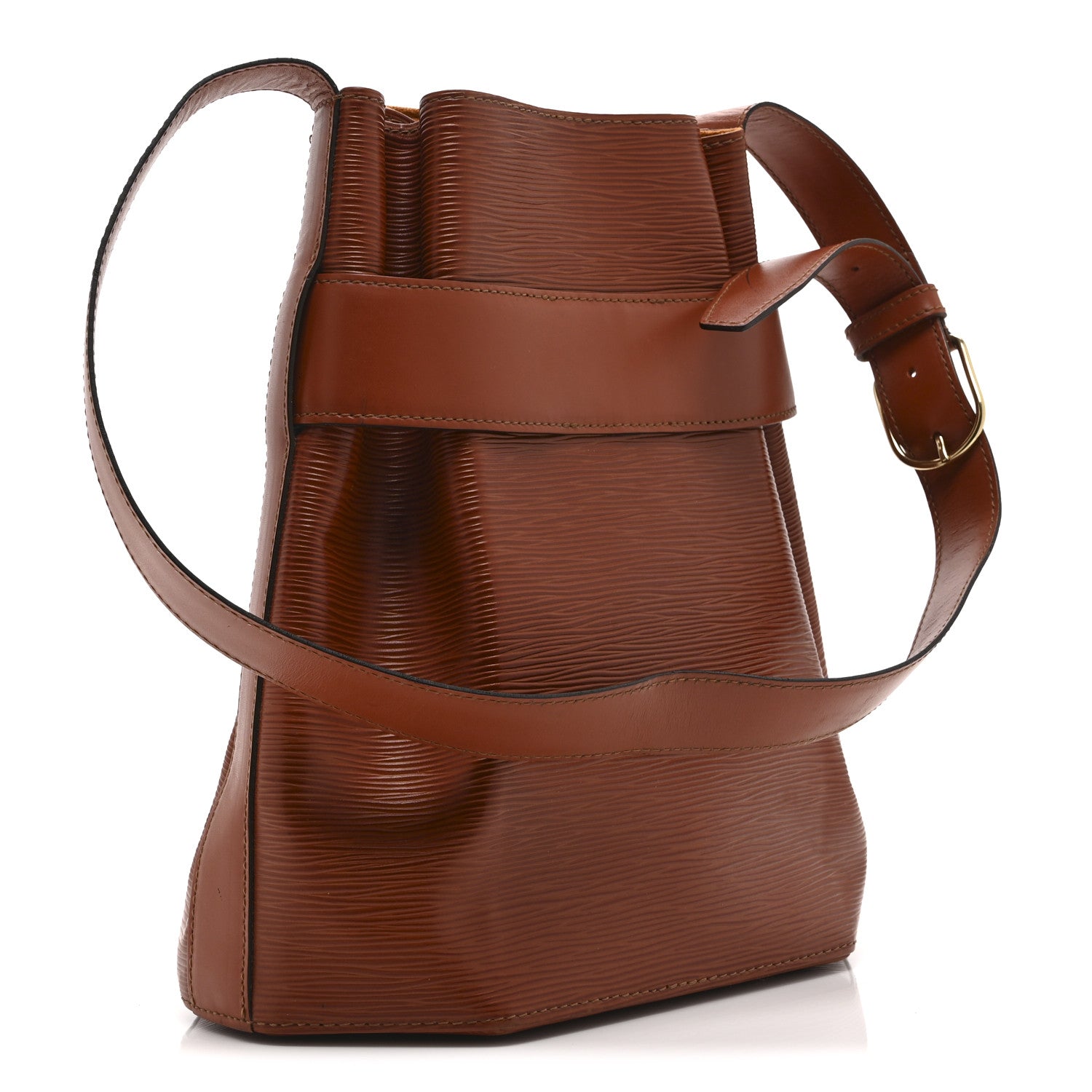 Louis Vuitton Epi Sac D'Epaule Kenyan Fawn 3 of 10