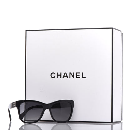 Chanel Polarized Square CC Sunglasses 5380 Black 9 of 9