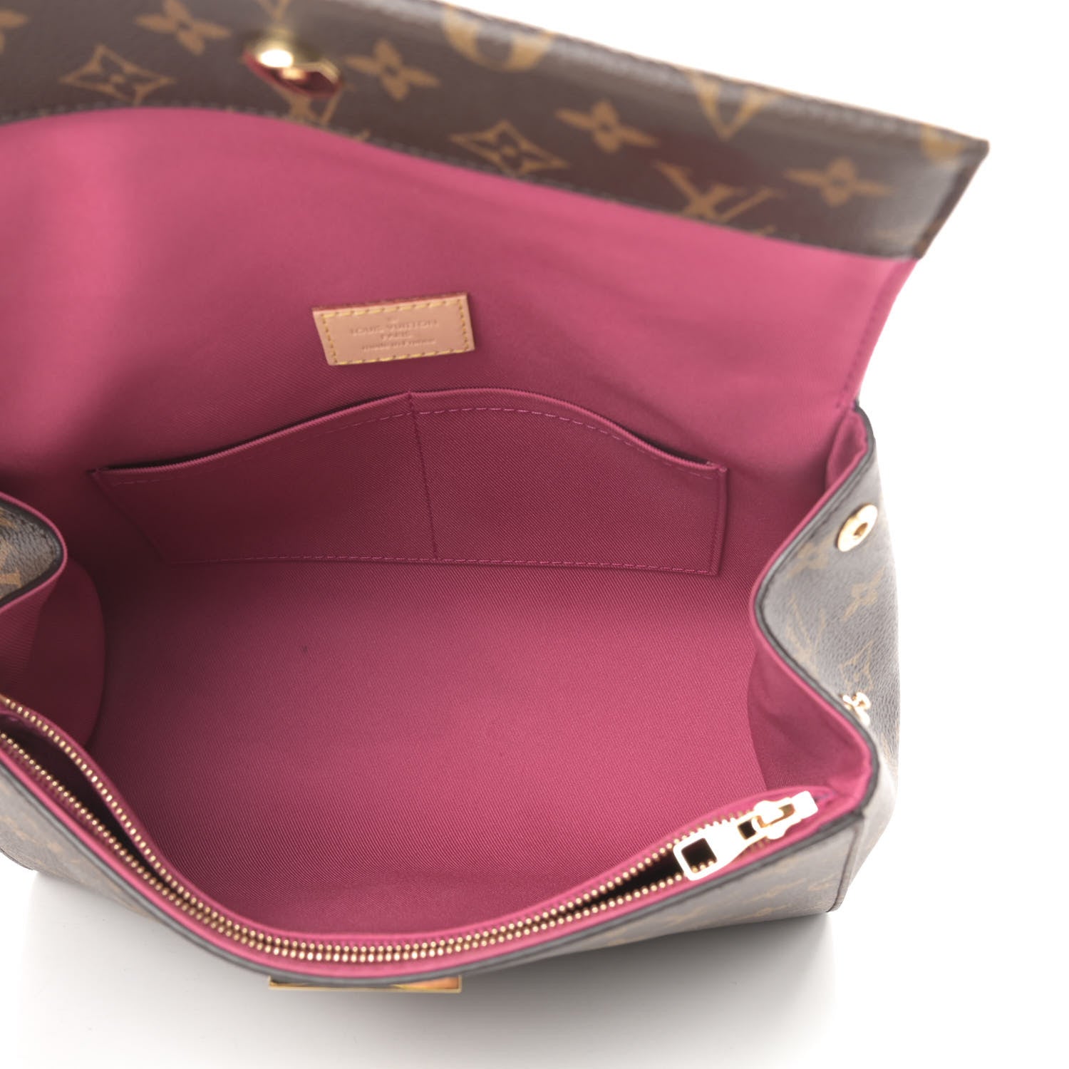 Louis Vuitton Monogram Cluny BB Bordeaux Fuchsia 5 of 13