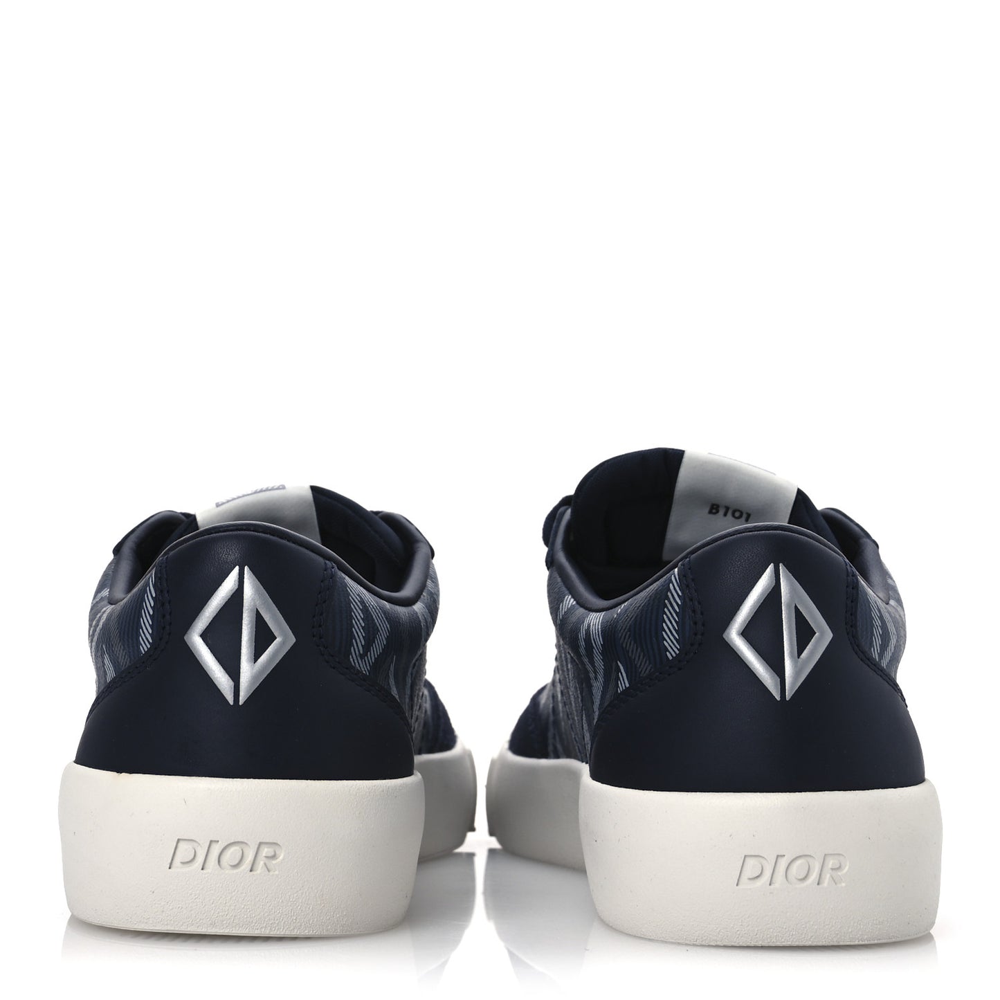 Canvas CD Diamond Mens B101 Low Top Sneakers 42 Navy