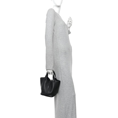 Hermes Taurillon Clemence Picotin Lock 18 PM Black 2 of 10