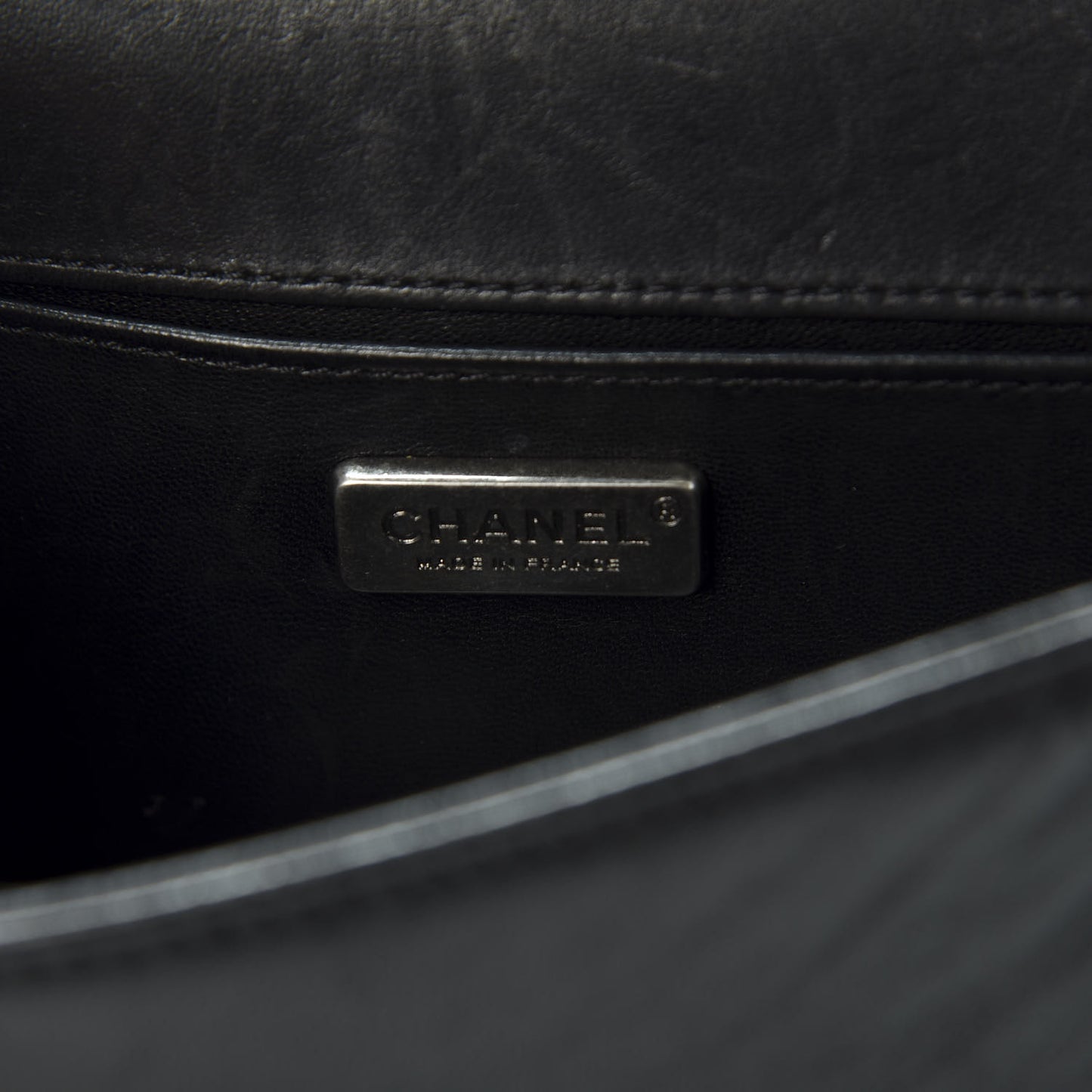 Galuchat Stingray Small Boy Flap Black