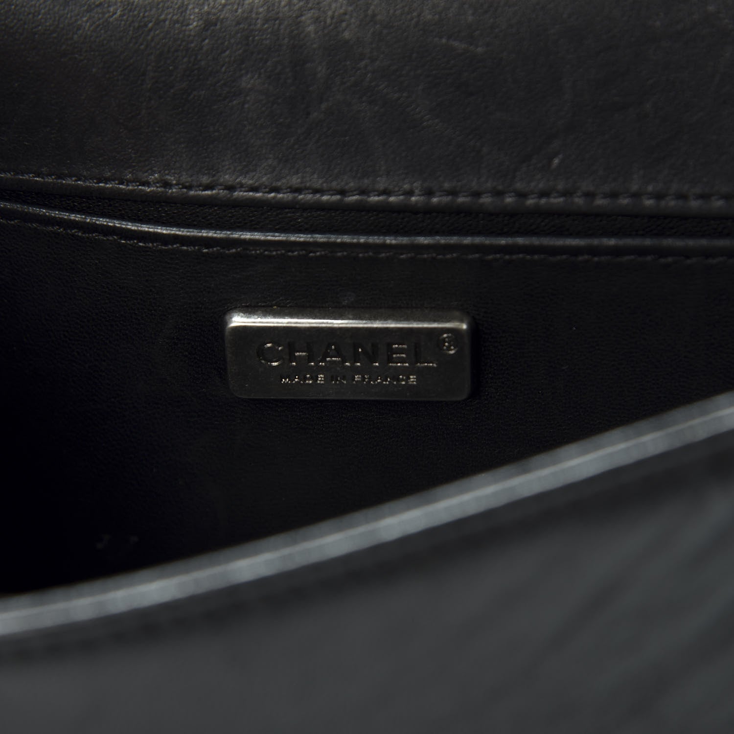 Chanel Galuchat Stingray Small Boy Flap Black 7 of 10