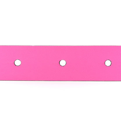 Valentino Garavani Calfskin VLogo 20mm Belt 85 34 Pink PP 4 of 6