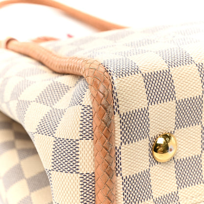 Louis Vuitton Damier Azur Propriano Rose Ballerine 19 of 20