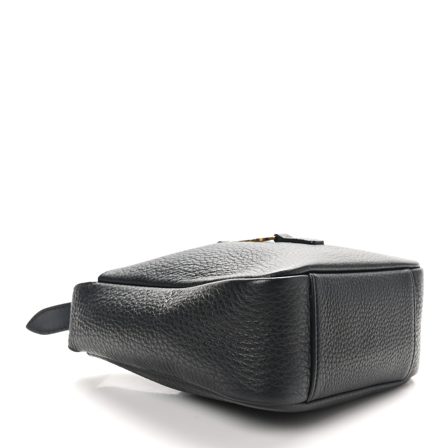 Saint Laurent Grained Calfskin Baby Le 5 A 7 Supple Hobo Black 5 of 11