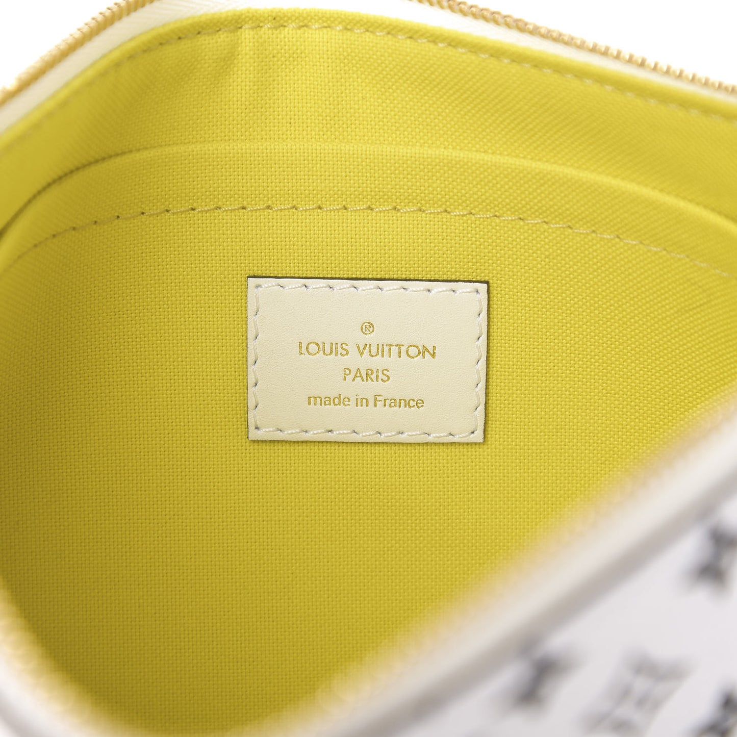 Monogram Giant Neverfull MM GM Pochette White