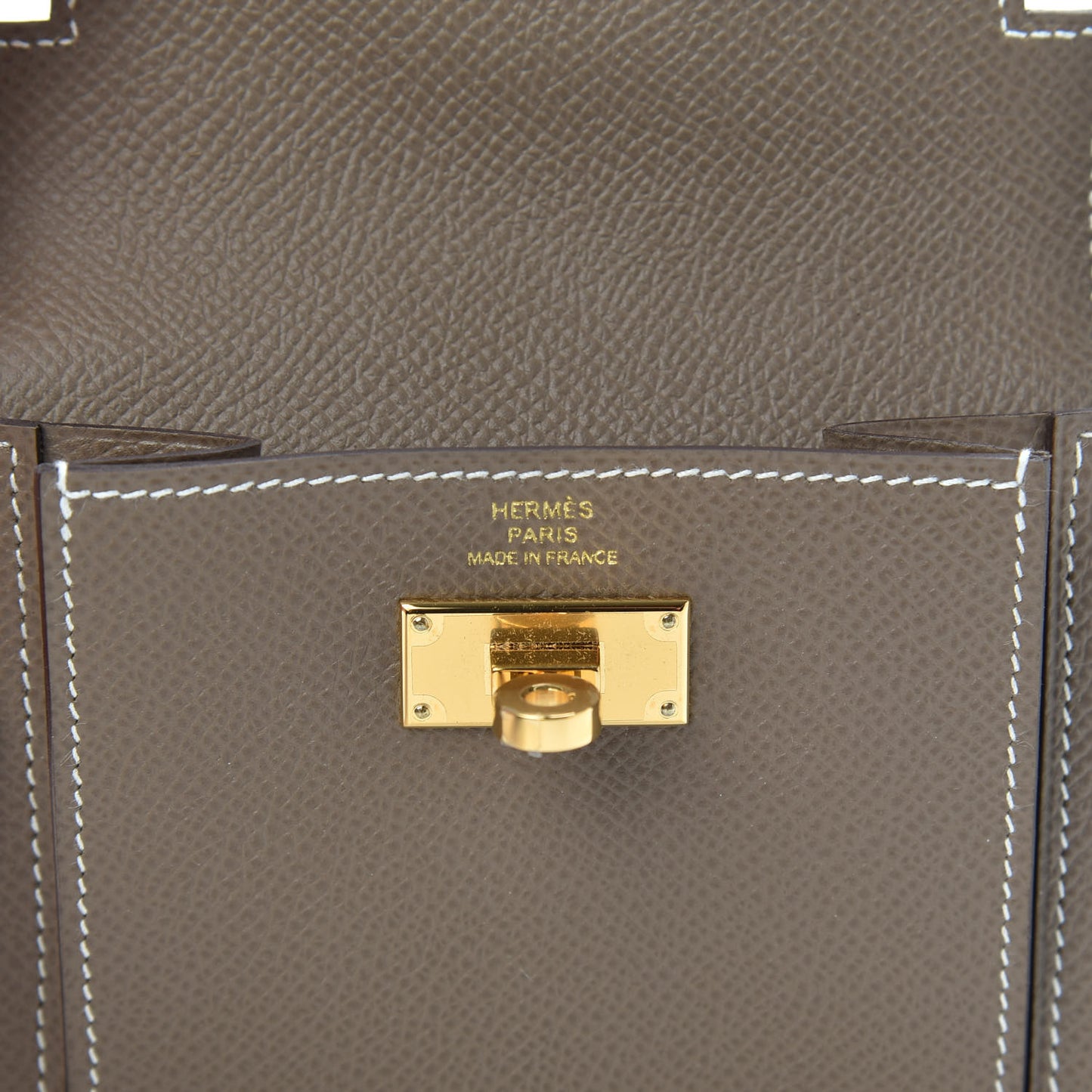 Epsom Kelly Pocket Compact Wallet Etoupe
