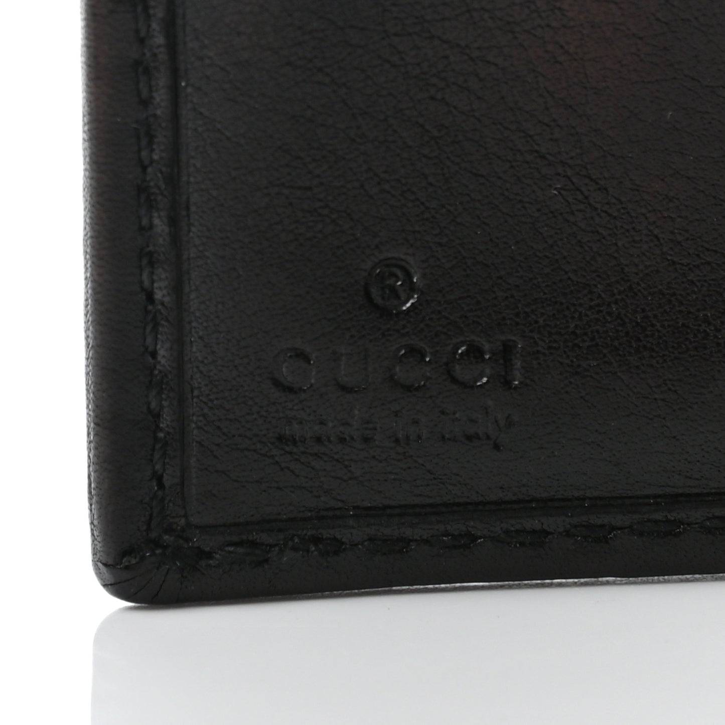 Monogram Britt Tri Fold Wallet Black