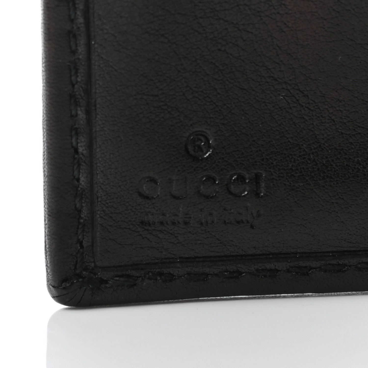 Gucci Monogram Britt Tri Fold Wallet Black 6 of 7