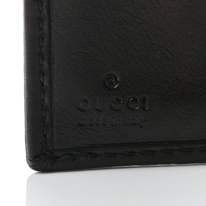 Gucci Monogram Britt Tri Fold Wallet Black 6 of 7