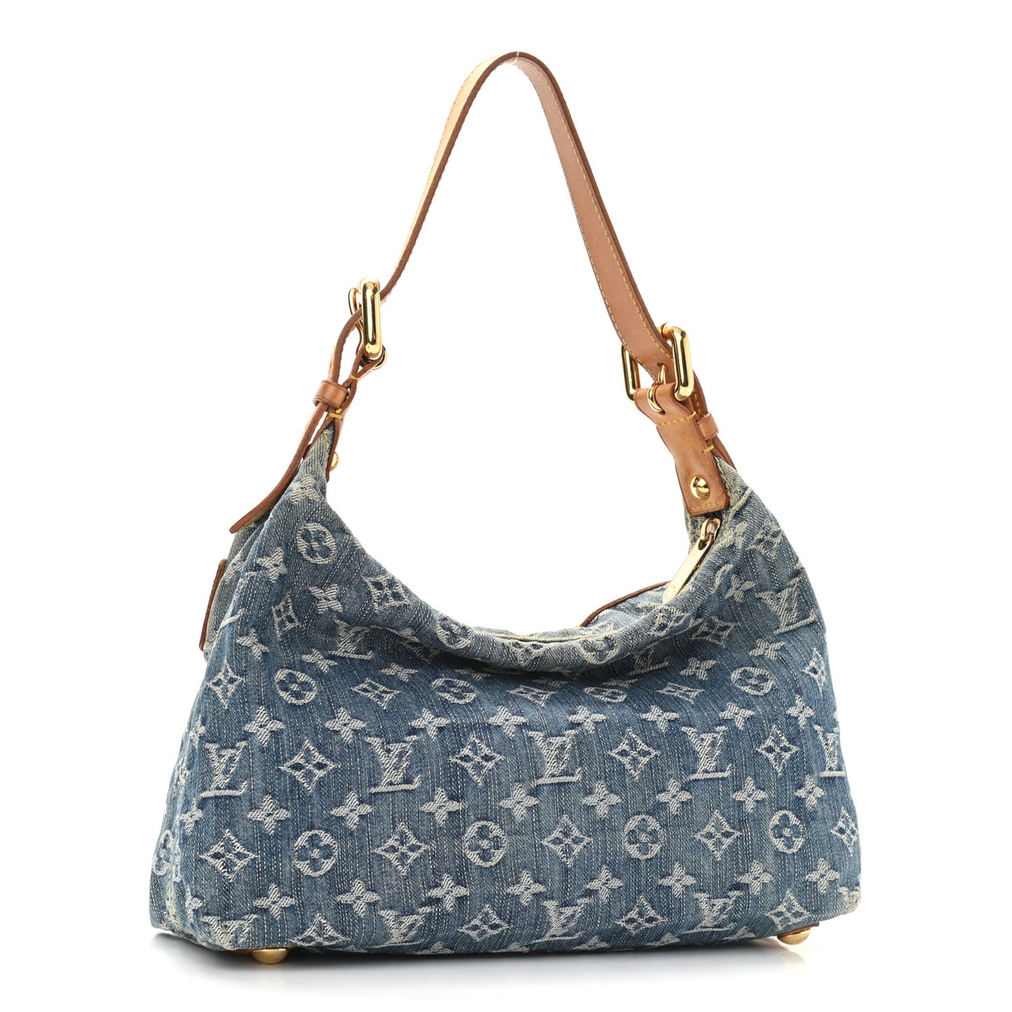 Monogram Denim Baggy PM Blue