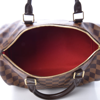 Louis Vuitton Damier Ebene Speedy 30 5 of 10