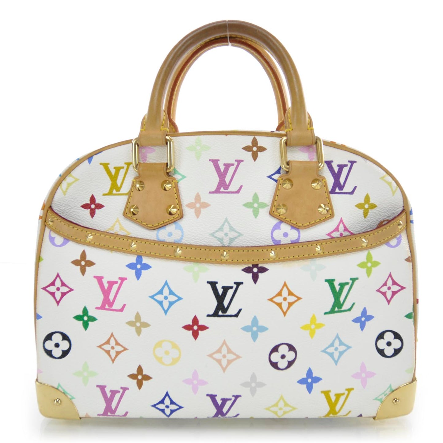Monogram Multicolor Trouville White